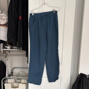 Intimissimi Blue Striped pajama pants cashmere